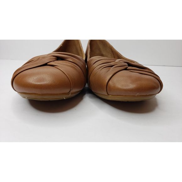 Born Lilly Slip On Leather Knot Ballet Flats Shoes - Picture 7 of 8